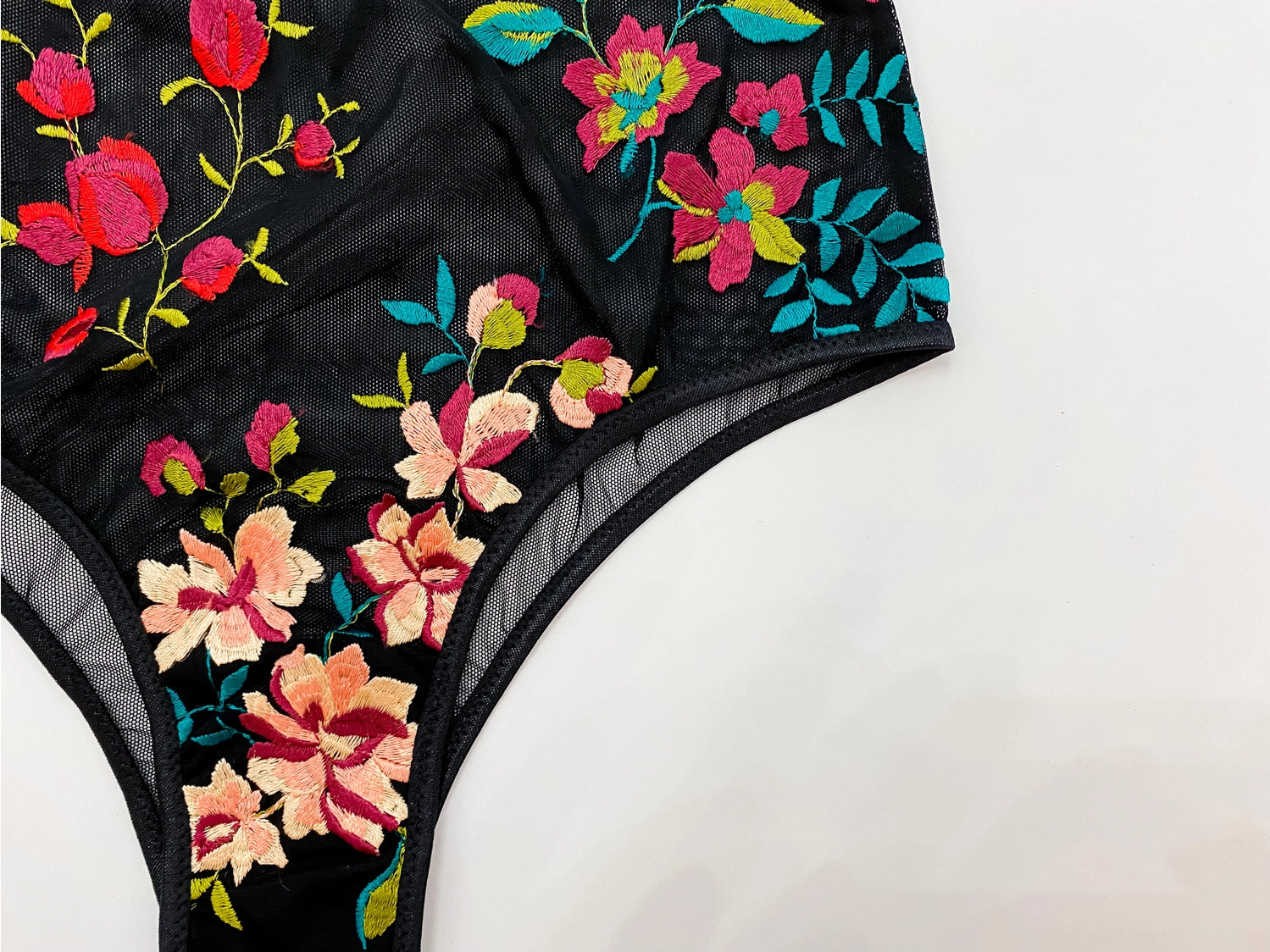 Bohemian Floral High Waist Panty