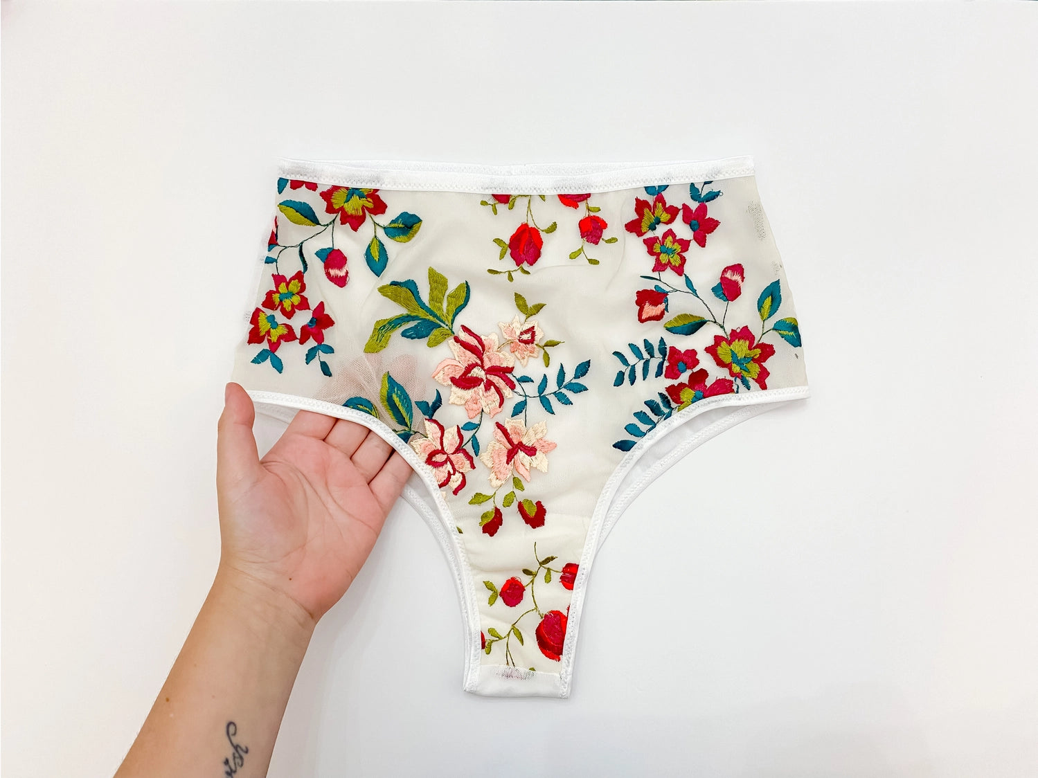 Bohemian Floral High Waist Panty